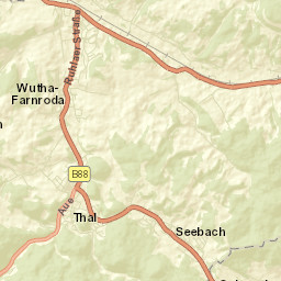 Thal Street Map
