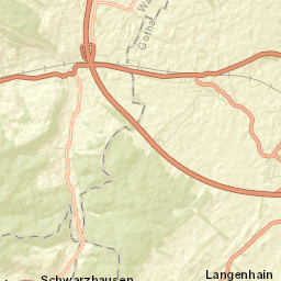 Mechterstädt Street Map