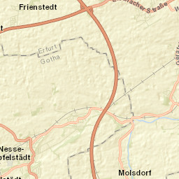 Neudietendorf Street Map