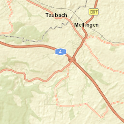 Mellingen Street Map