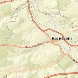 Bad Köstritz Street Map