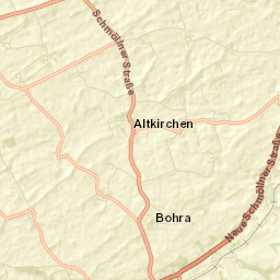 Altkirchen Street Map