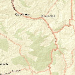 Kreischa Street Map