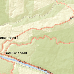 Bad Schandau Street Map