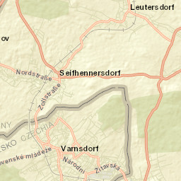 Varnsdorf Street Map
