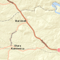 Stara Kamienica Street Map