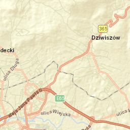 Jeżów Sudecki Street Map