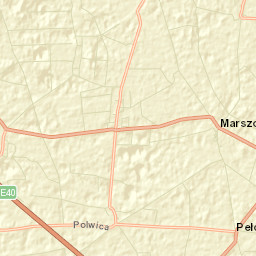 Wierzbno Street Map