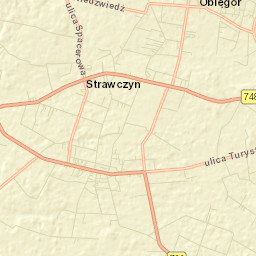 Strawczyn Street Map
