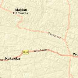Wojsławice Street Map