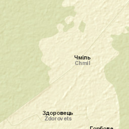 Zdorovets Street Map