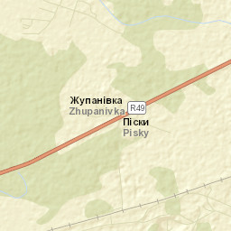 Zhupanivka Street Map