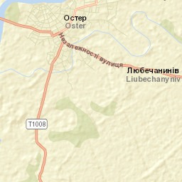 Oster Street Map