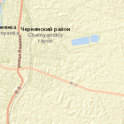 Chernyanka Street Map