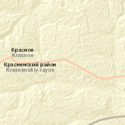 Krasnoye Street Map