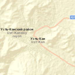 Ust’-Kan Street Map