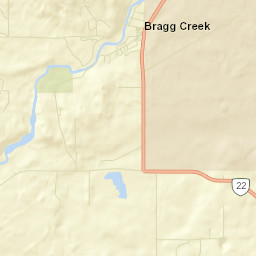 7 Burney Road, Bragg Creek, AB T0L 0K0 Street Map