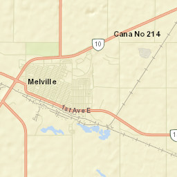 Melville Street Map