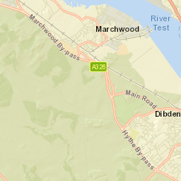 Marchwood Street Map