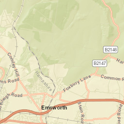 Emsworth Street Map