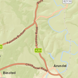 Arundel Street Map