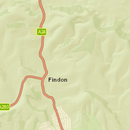 Findon Street Map