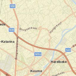 Harelbeke Street Map
