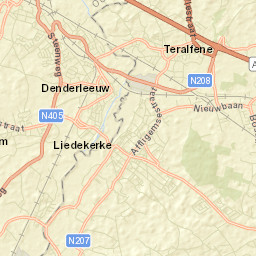 Denderleeuw Street Map