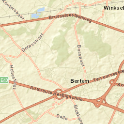 Bertem Street Map