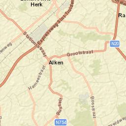 Terkoest Street Map