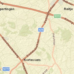 Kortessem Street Map
