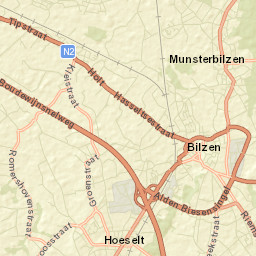 Bilzen Street Map