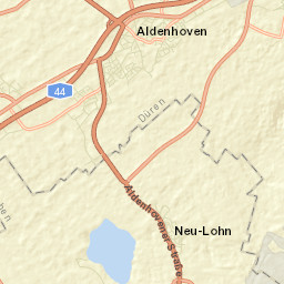 Neu-Pattern Street Map