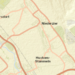 Niederzier Street Map