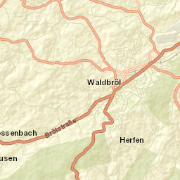 Waldbröl Street Map