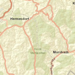 Morsbach Street Map