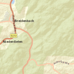 Breidenbach Street Map