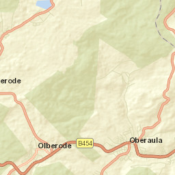 Oberaula Street Map
