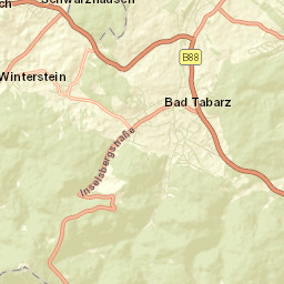 Tabarz Street Map