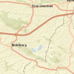 Wandersleben Street Map