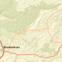 Blankenhain Street Map