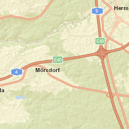 Hermsdorf Street Map