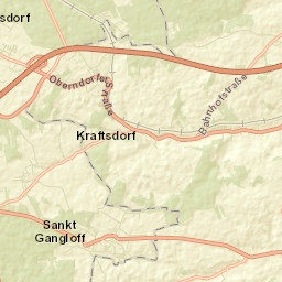 Sankt Gangloff Street Map
