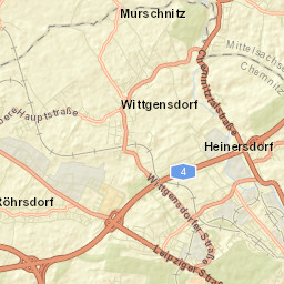 Wittgensdorf Street Map