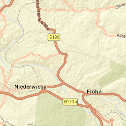 Niederwiesa Street Map