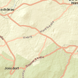 Bertsdorf-Hörnitz Street Map