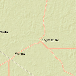 Murów Street Map