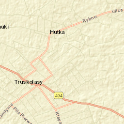 Truskolasy Street Map