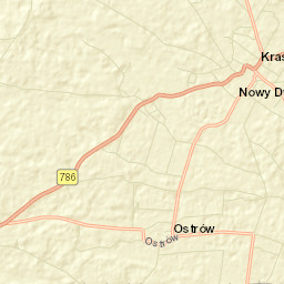 Krasocin Street Map