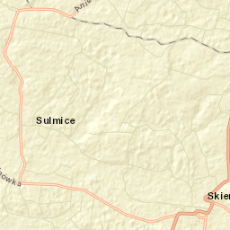 Skierbieszów Street Map